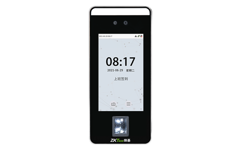 熵基xface600人脸指纹识别门禁一体机